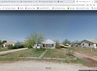 1101 N Blanco St, Coleman, TX 76834