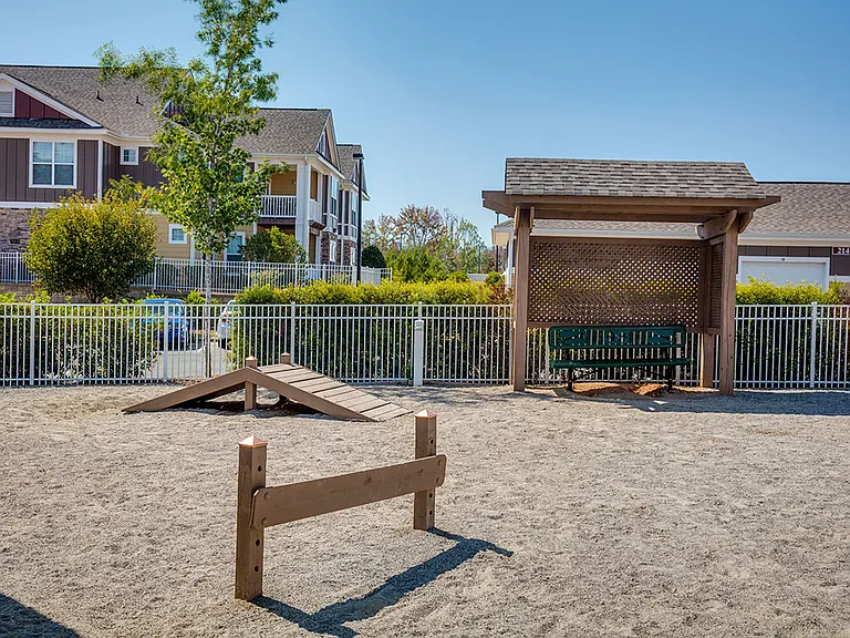 Dog Park offers agility equipment