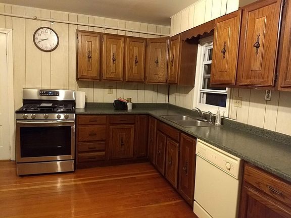 Kitchen w/ stainless Steel appliances, gas stove, Dishwasher, Side by side Fridg. (all new appliances not shown in this photo.