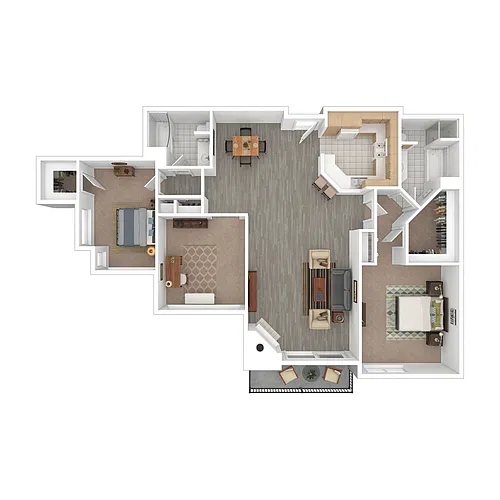 Floor plan 2x2xDXM