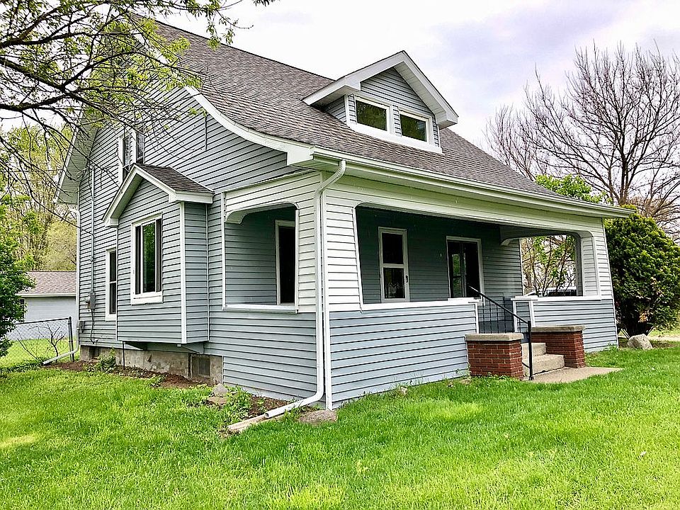Front porch and west face