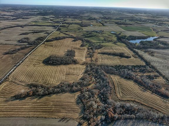 Aerial picture of farm.