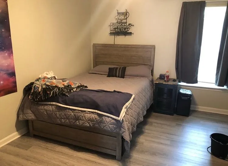 Master bedroom on main level