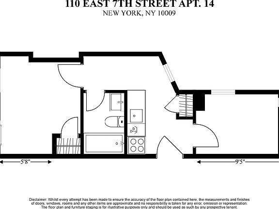 2nd image of 110 E 7th St APT 14