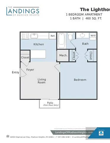 Floor plan The Lighthouse