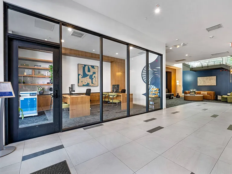 Onsite Leasing Office at G12 Apartments in Los Angeles, CA 90015