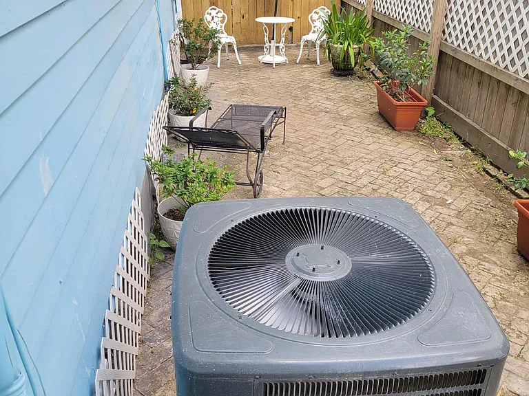 Private courtyard ideal for relaxing