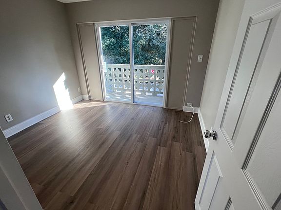 Bedroom with balcony