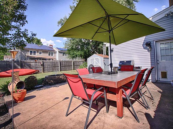 Rear Yd. , 17" x 17" Patio 