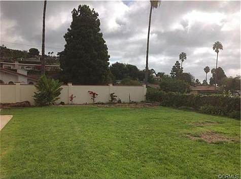 Huge backyard