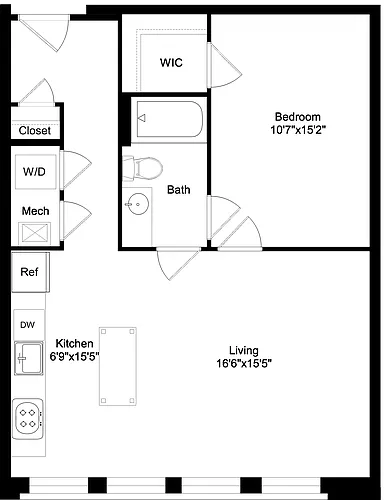 Floor plan 1B9