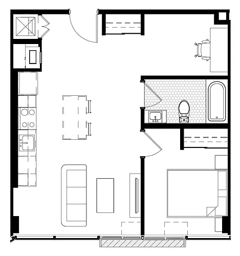 Floor plan 408