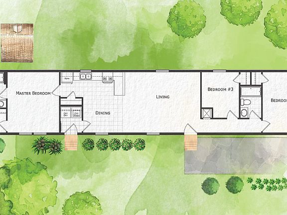 Floor Plan of Hudson Plan