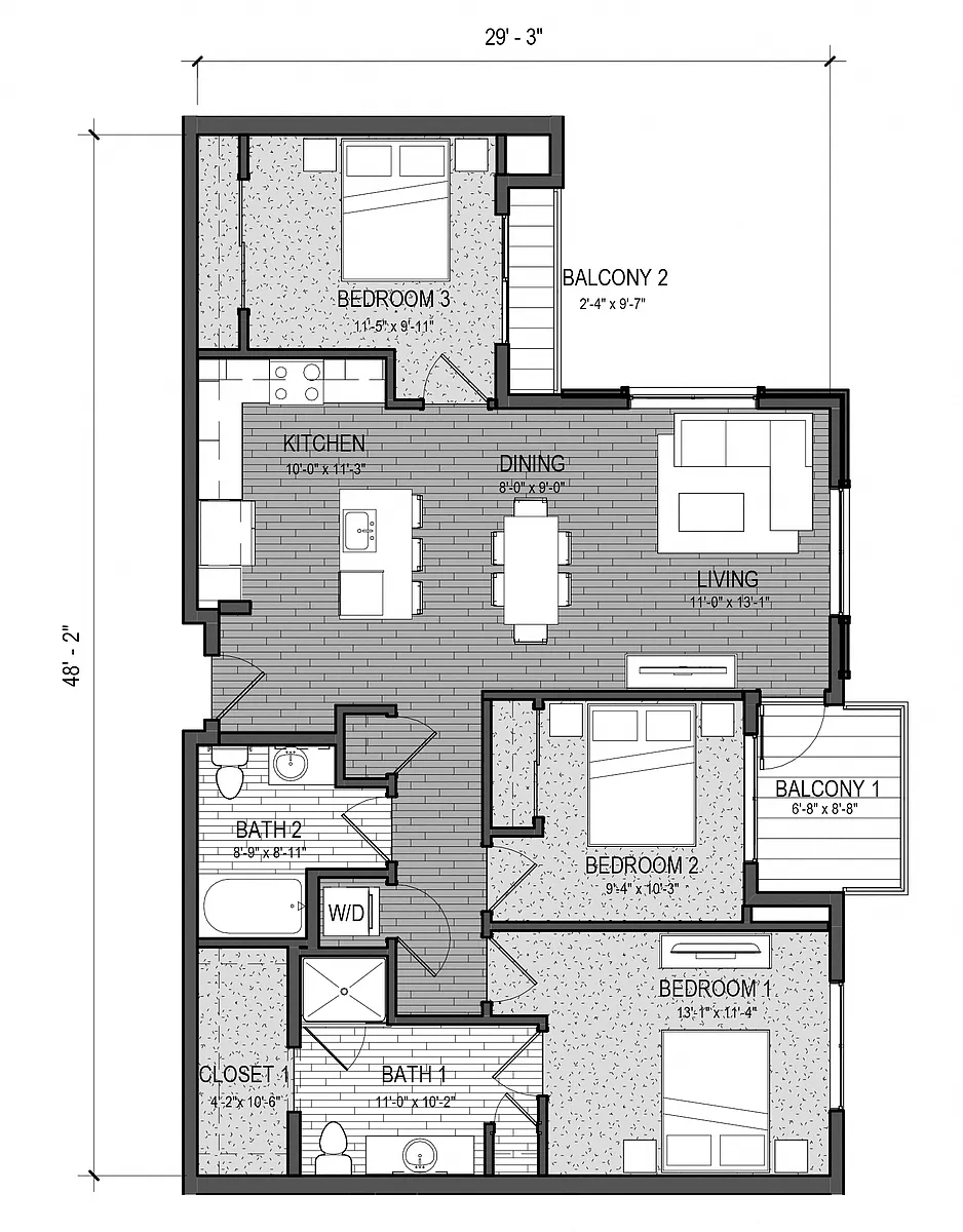 Floor plan The Beck