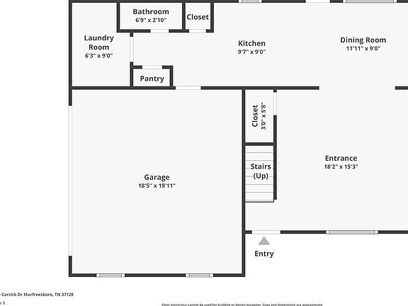 2nd image of 1615 Carrick Dr