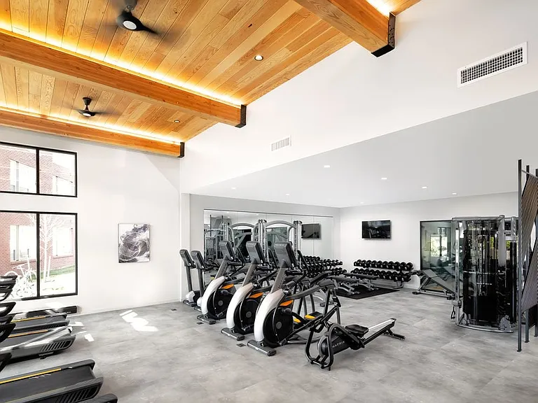 State-of-the-art fitness center