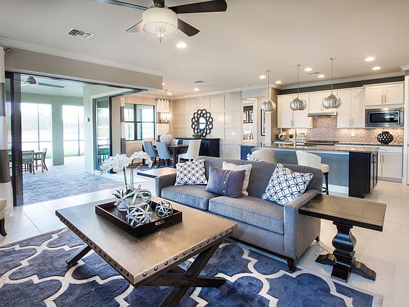 Model Representation Spacious floorplan with a zero-corner slider providing easy access to the exte