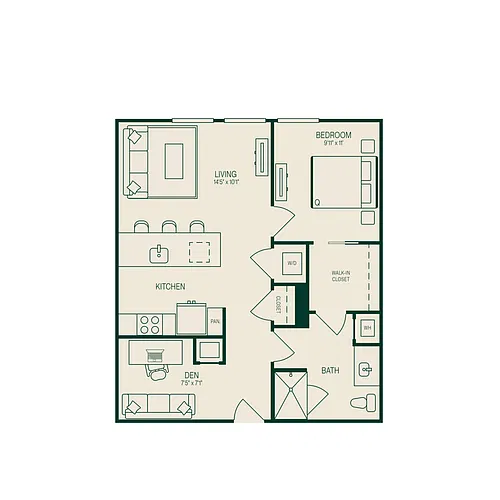 Floor plan A4.Den