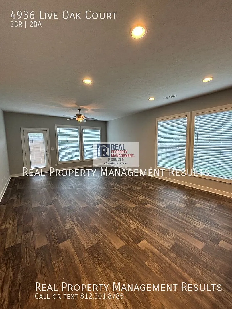 Open Floor Plan Newburgh Home with Back Deck — Photo 2