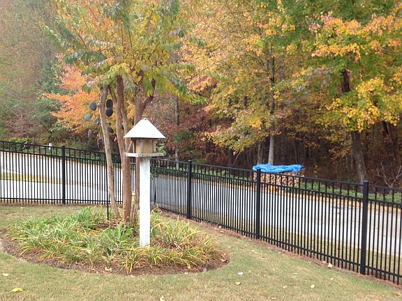 View from the screened porch