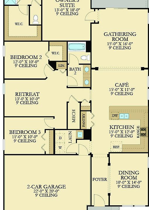 2nd image of 7244 CLAREMONT CREEK Court #154