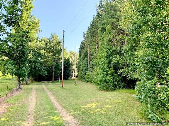 Driveway around to cabin