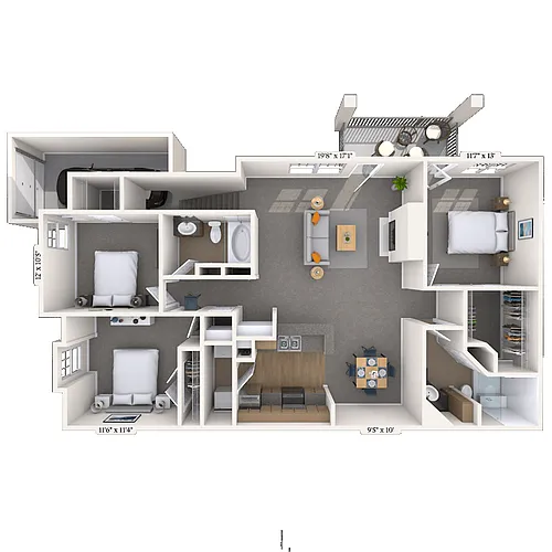 Floor plan The Appalachian