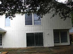 Back of home - new siding