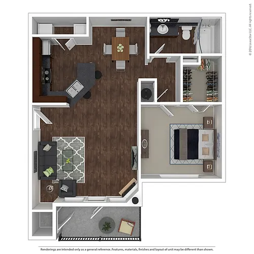 Floor plan The Santa Anita