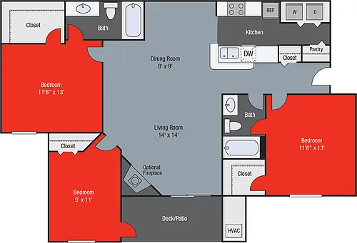 Floor plan C1
