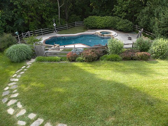 Pool from house