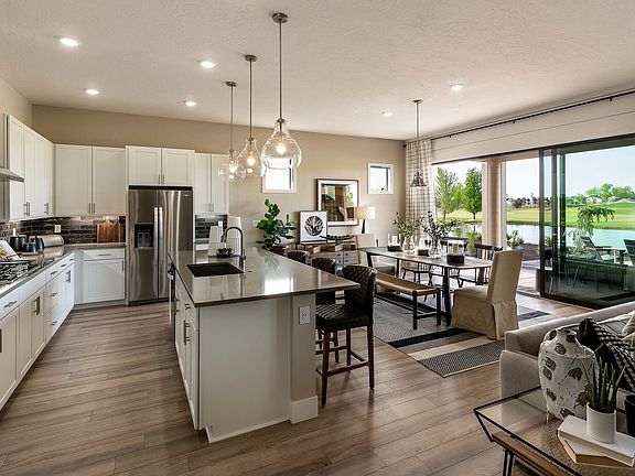 Model Home Kitchen Dining