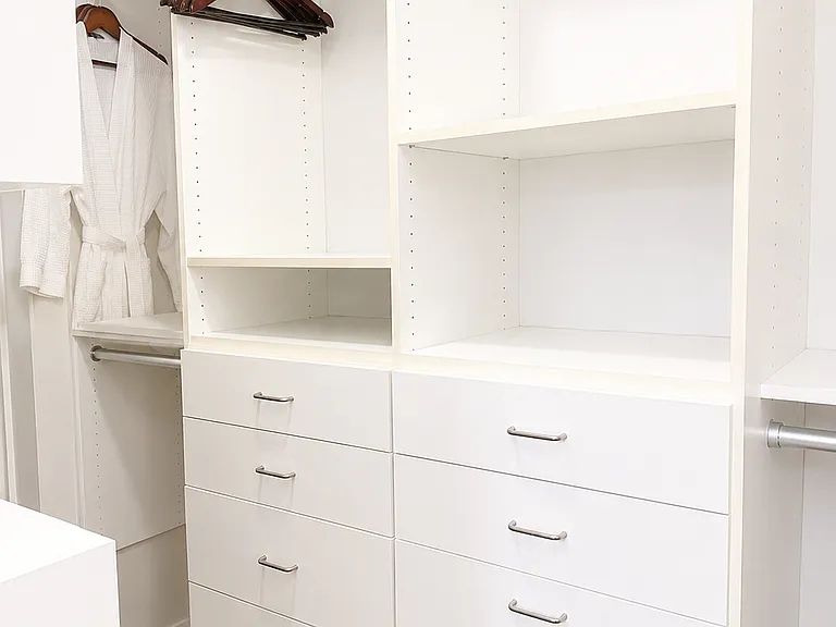 Primary walk-in closet