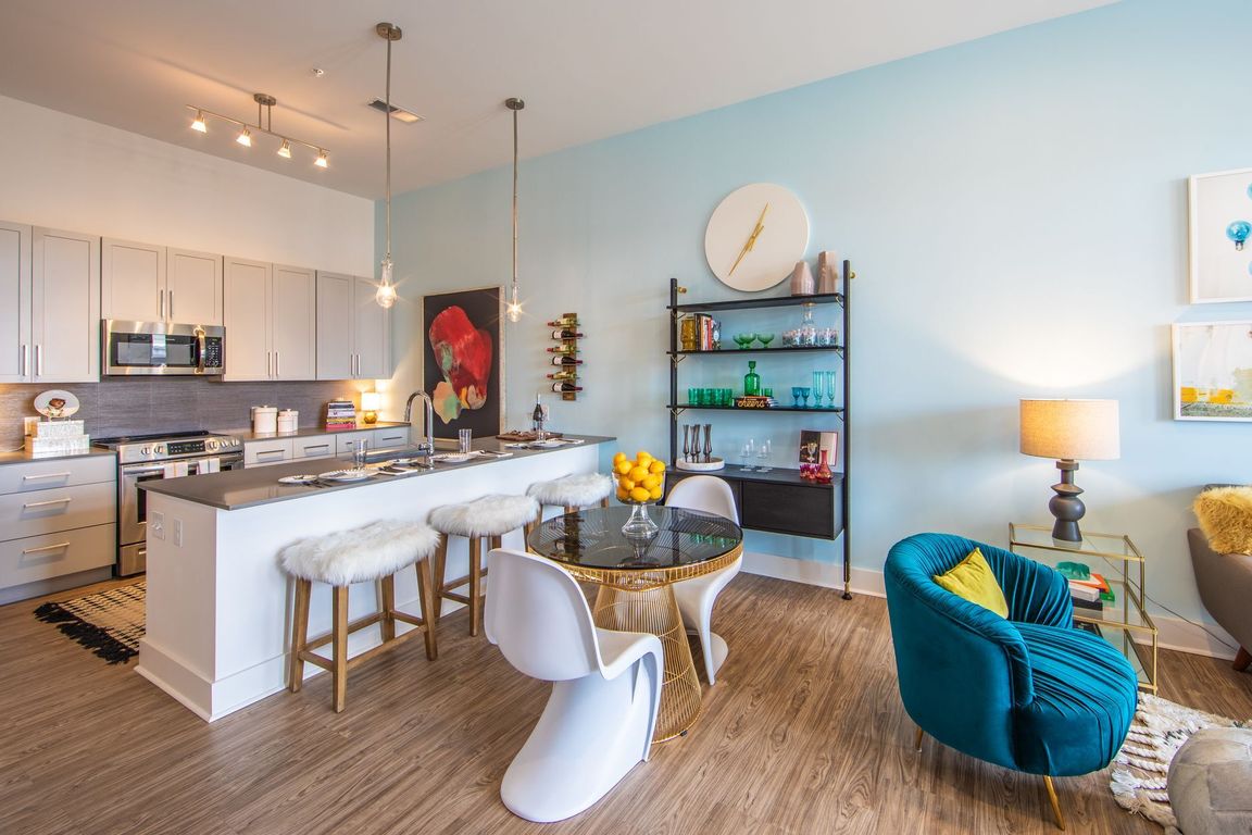 Dining Area with Open-Concept Kitchen