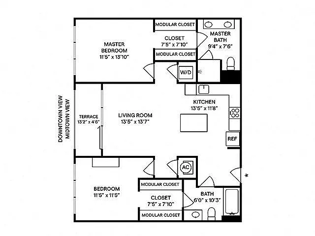 Floor plan B1