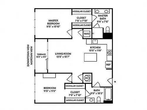 Floor plan B1