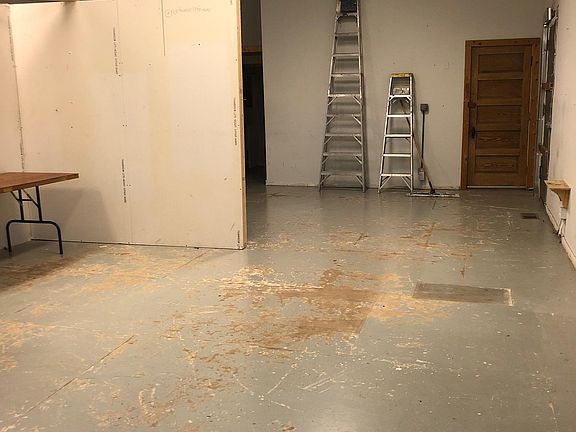 Space used as studio apartment. Walls can be moved or taken down.