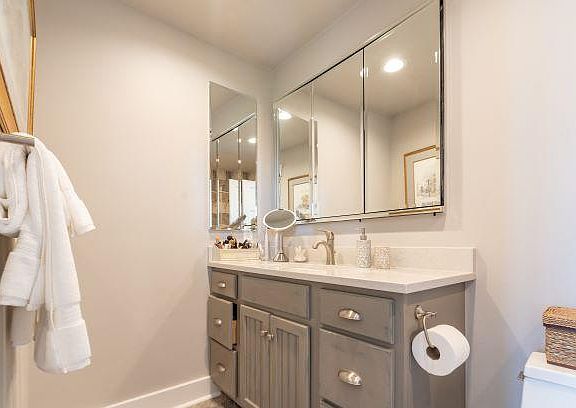 2nd view of Master bathroom.