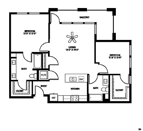 Floor plan Olive