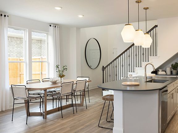 Open Entry Leading to Dining Kitchen Area