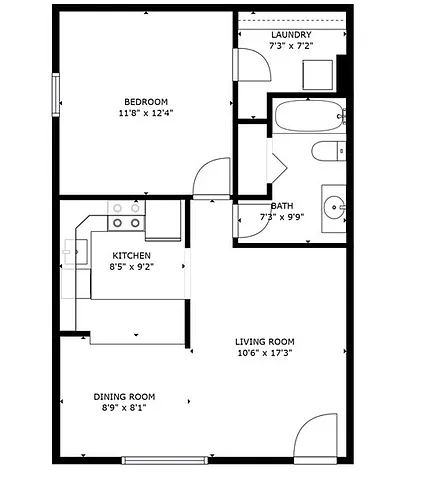 Floor plan A1