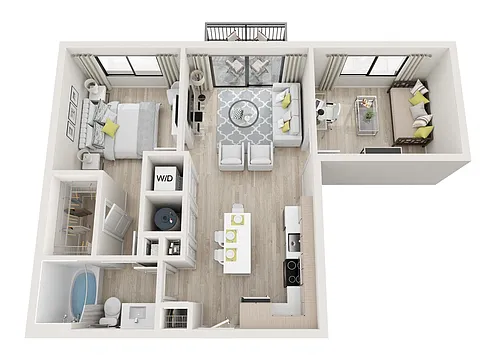 Floor plan A2D - Fantasia