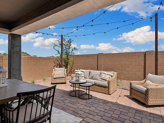 Covered patio to relax