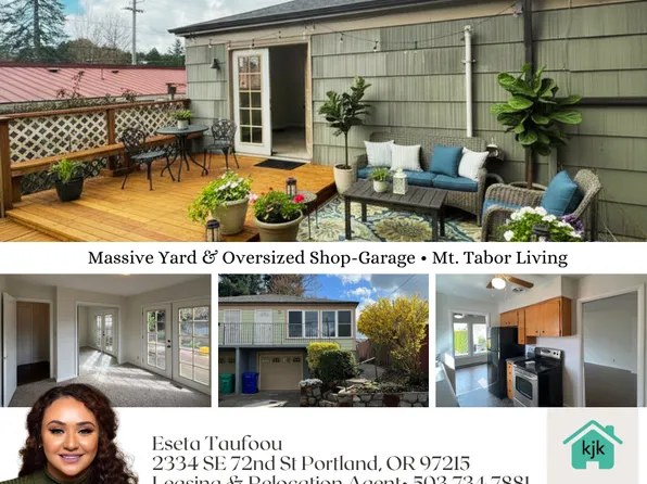 2334 SE 72nd Ave, Portland, OR 97215