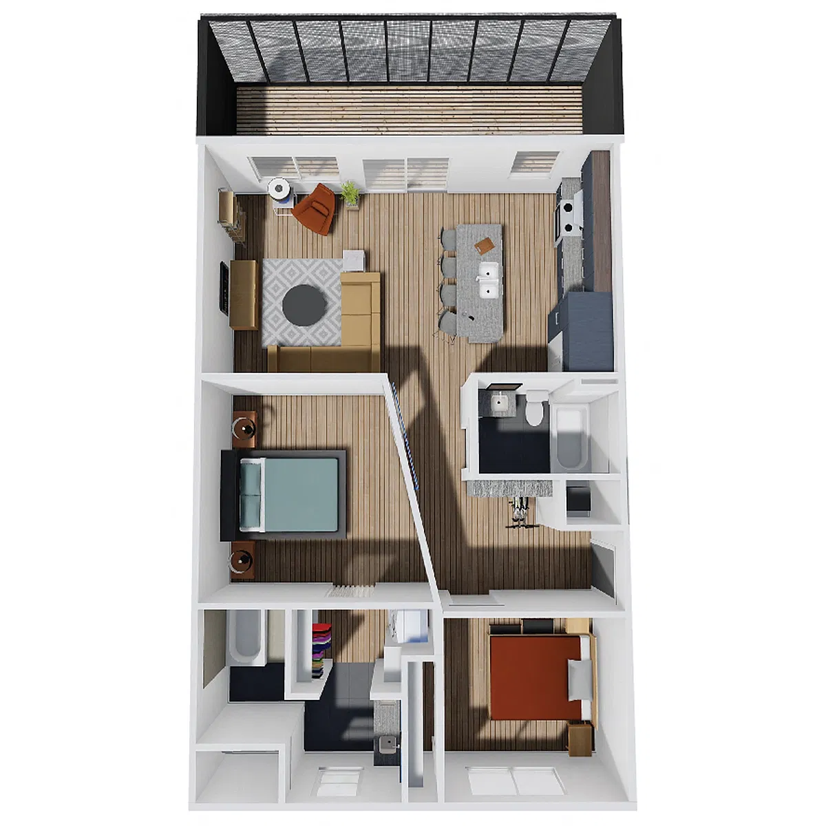 Floor plan Honeysuckle