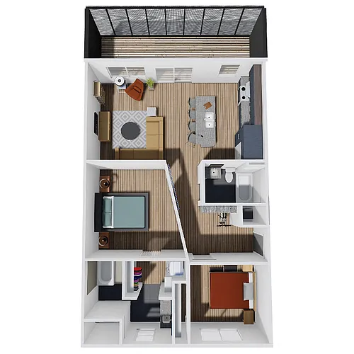 Floor plan Honeysuckle