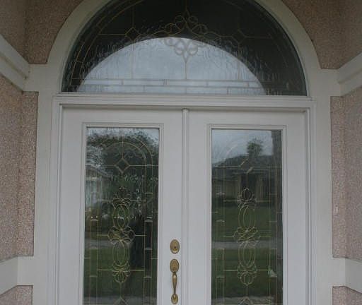 Leaded Glass Entry