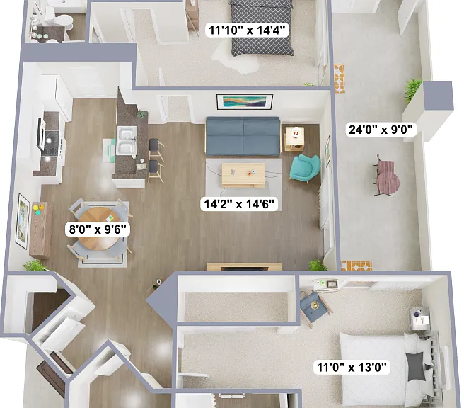 The Dogwood Floorplan Diagram