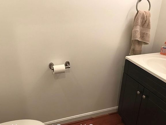 half bath on 1st floor