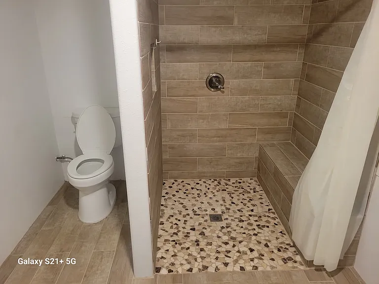 Bonus room with bathroom and walk in shower